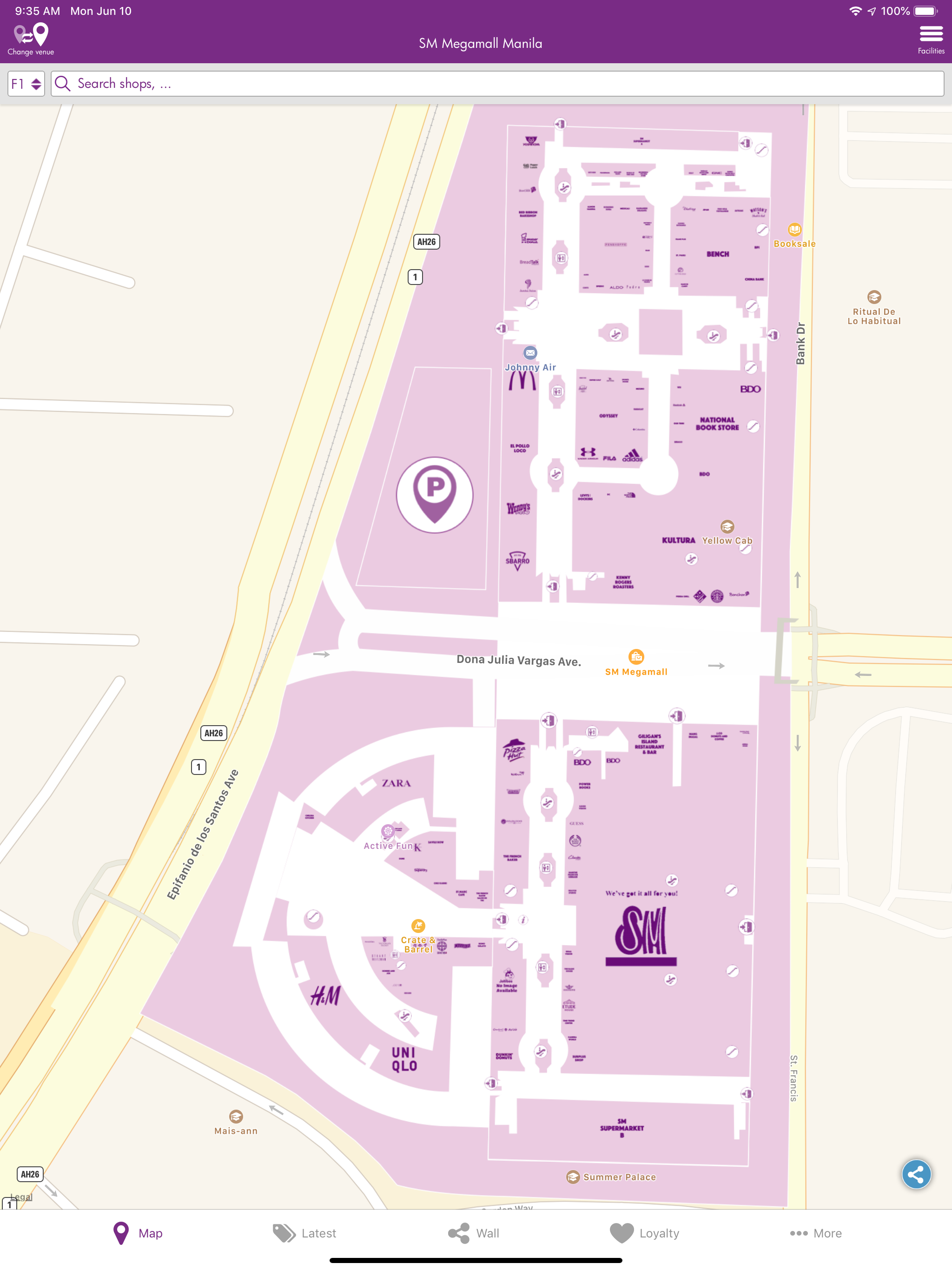 InMapz indoor navigation maps screenshot 8