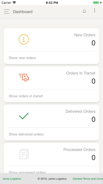 JANTA Freight App