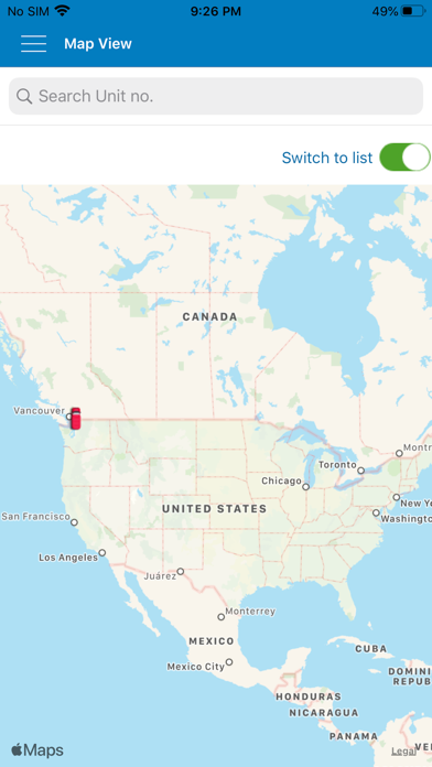 App screenshot