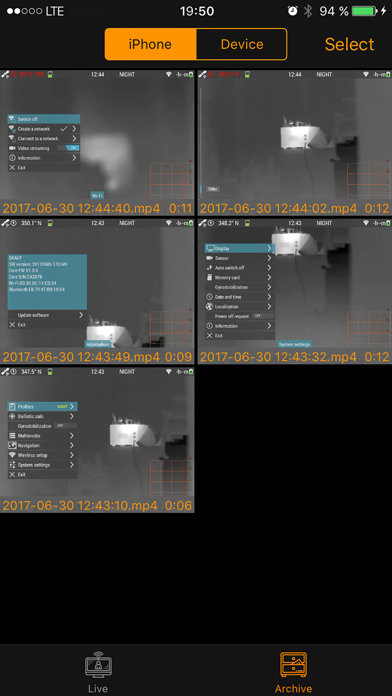 IWT Operator Screenshot