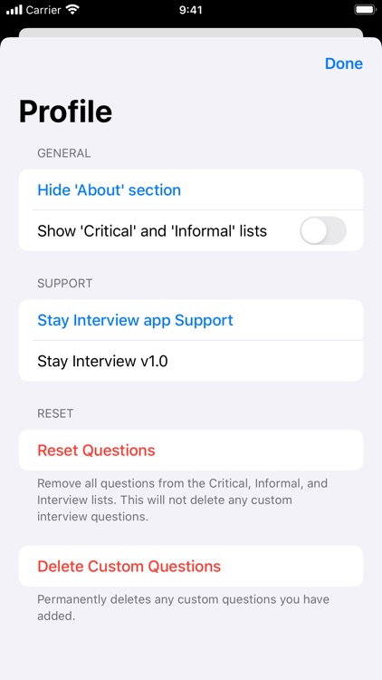 Stay Interview screenshot-5