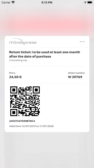 Rhonexpress Screenshot
