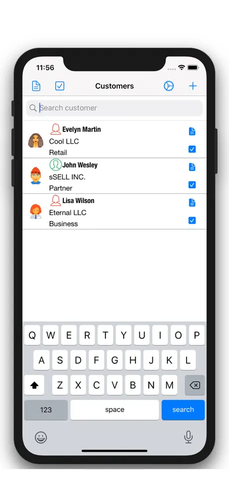 Customer Management - Contacts