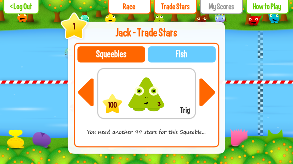 #4. Squeebles Maths Race (iOS) 由: KeyStageFun