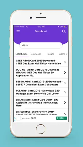 Game screenshot Rattu Tota - Govt Jobs Alert hack