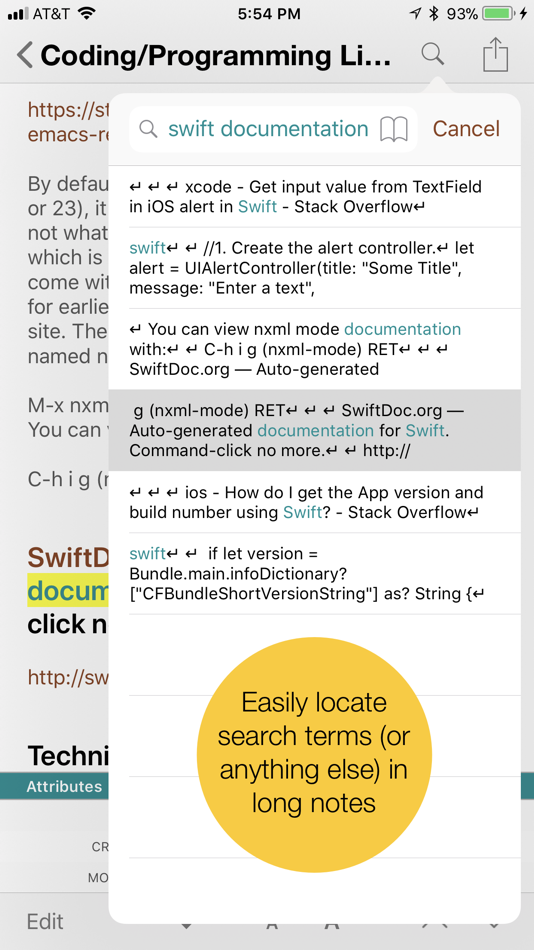 #2. Recall-It Notes (iOS) Podle: Robert Lucas
