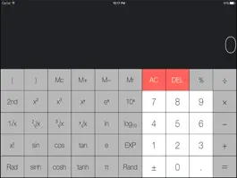 Game screenshot iCalc Lite - Calculator apk