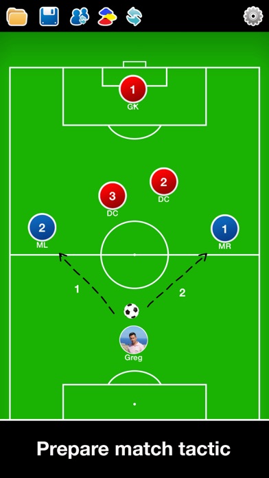 Coach Tactic Board: Soccer Screenshot