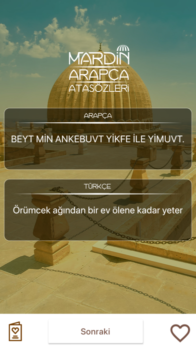 Screenshot #1 pour Mardin Arapça Atasözleri