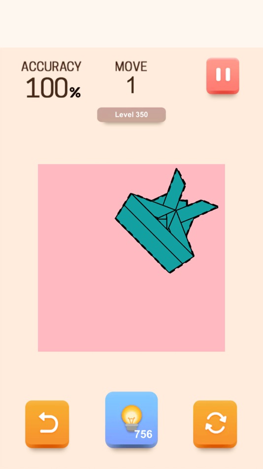 #5. Paper Folding Puzzle (iOS) 由: MOBIRIX