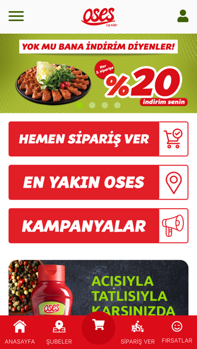 Oses Çiğköfte iPhone screenshot