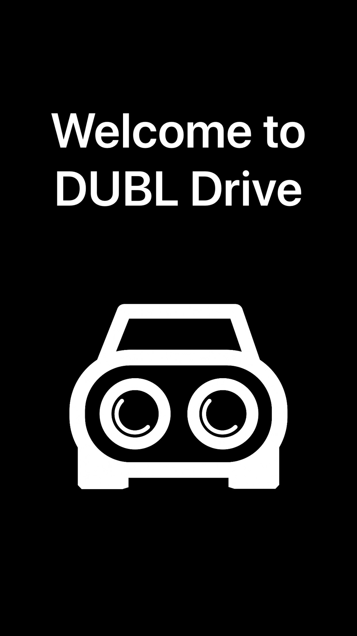 Screenshot do app DUBL Drive