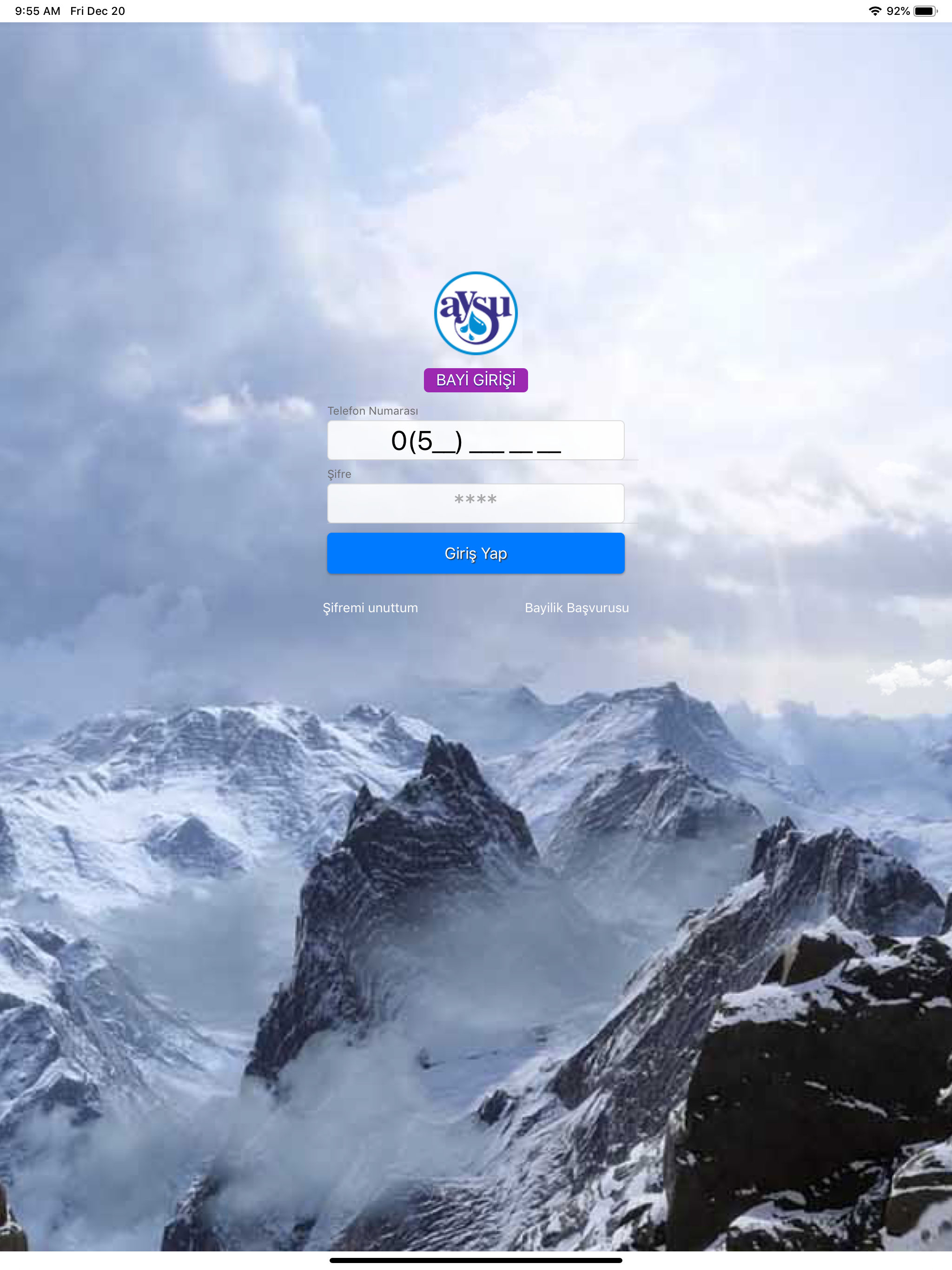 Aysu Bayi Uygulaması screenshot 5