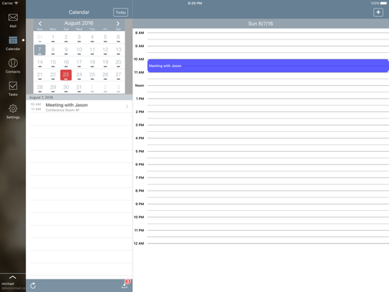 Mail+ for Outlook iPad screenshot 2 - Business app