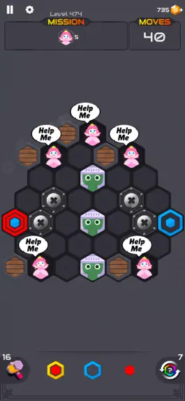 Game screenshot Zombie Blast : Puzzle Hexa hack