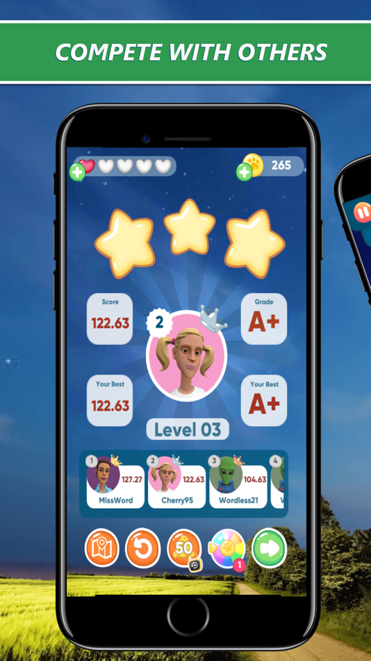 #2. WordFlowX : Word Search Game (iOS) 由: Gametator