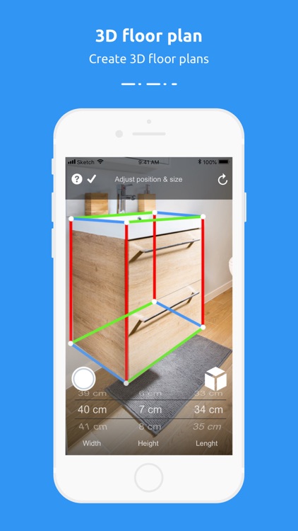 Measuring Tape App with Camera screenshot-4