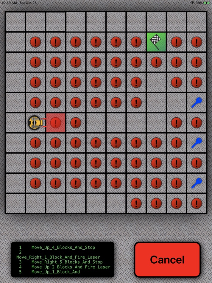 #4. RobotCoder - Program the Robot (iOS) By: Jonathan Meikle