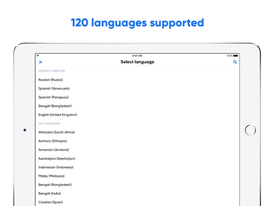 Transcribe - Speech to Text iPad app afbeelding 5