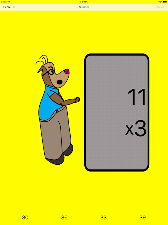 Screenshot #5 pour Multiplication Drills Quiz