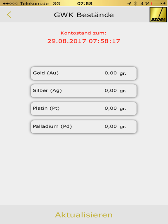 Screenshot #6 pour BEDRA Customer Info Portal