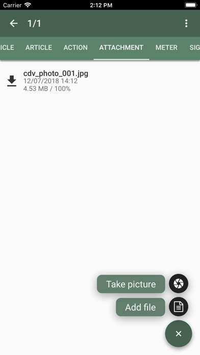 Evatic Mobile Screenshot