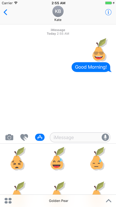 Screenshot #3 pour Sticker Me Golden Pear