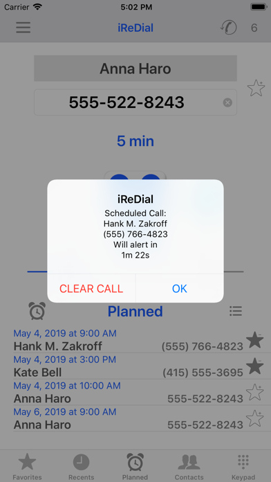 iReDial Screenshot