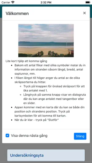 Skräpprotokoll screenshot 3