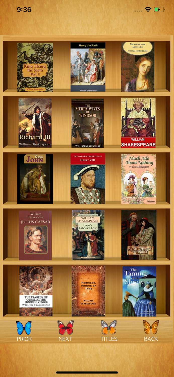 Shakespeare - Complete Search