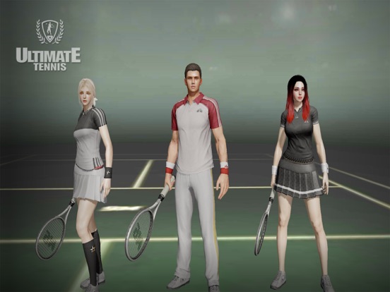 Ultimate Tennis iPad app afbeelding 1
