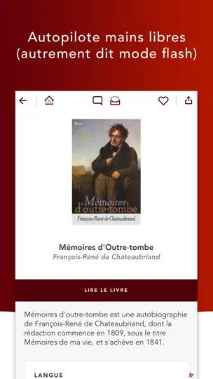 Capture d'écran de QuickReader - Lecture Rapide sur iPhone 5