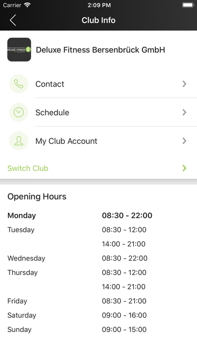 Screenshot #2 pour Deluxe Fitness Familie