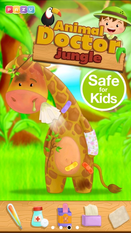 Jungle Vet Care games for kids