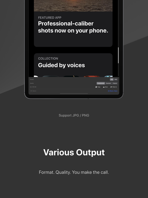 Pics21 iPad screenshot 5 - Productivity app