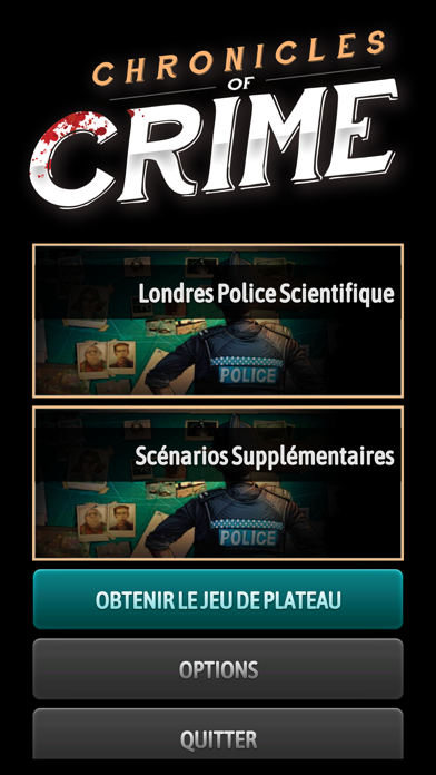 Screenshot #1 pour Chronicles of Crime