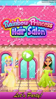 rainbow princess hair salon iphone screenshot 3
