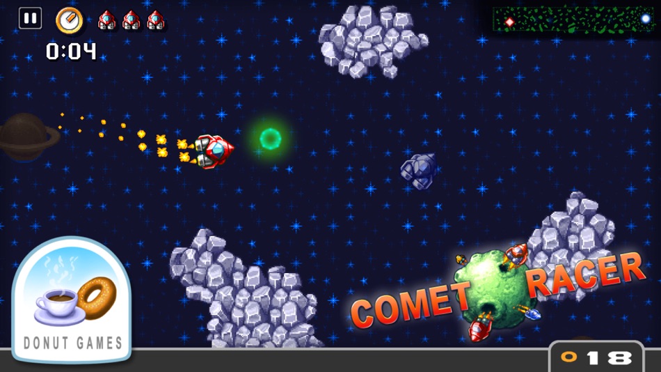 #3. Comet Racer (iOS) 由: Donut Games