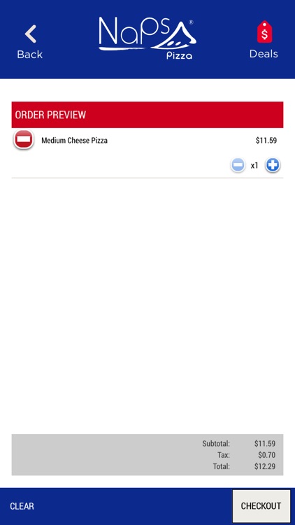 Naps Pizza App screenshot-4