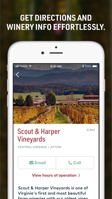 Virginia Wine Screenshot