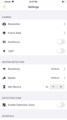 Motion Sensor screenshot 3