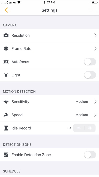 Motion Sensor