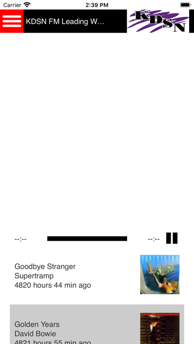 KDSN iPhone screenshot 1 - Entertainment app