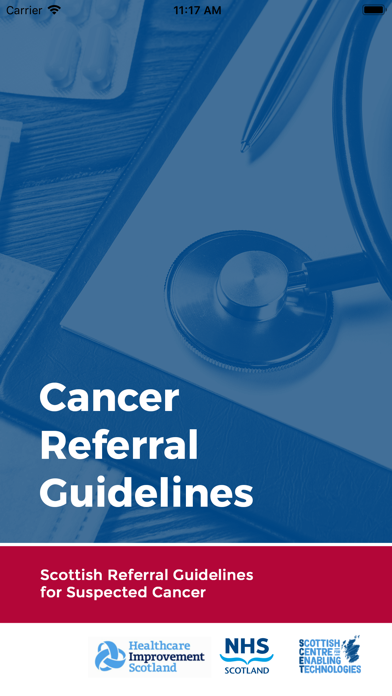How to cancel & delete Cancer Referral Guidelines from iphone & ipad 1