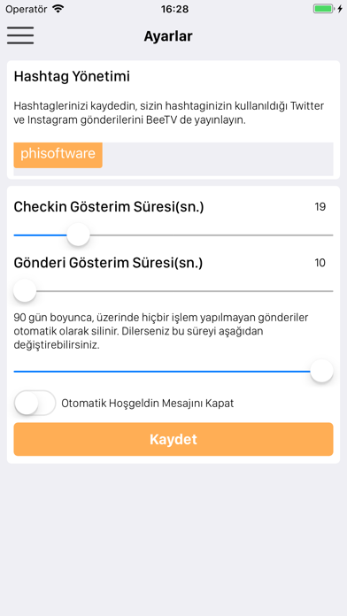 BeeTV Admin Screenshot