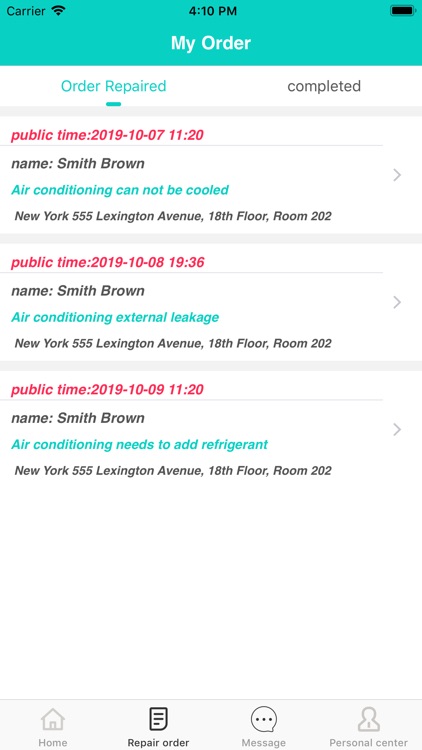 Home Air Conditioning Repaired