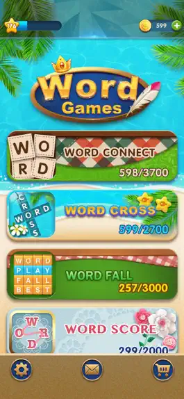Game screenshot WordGames: Cross,Connect,Score mod apk