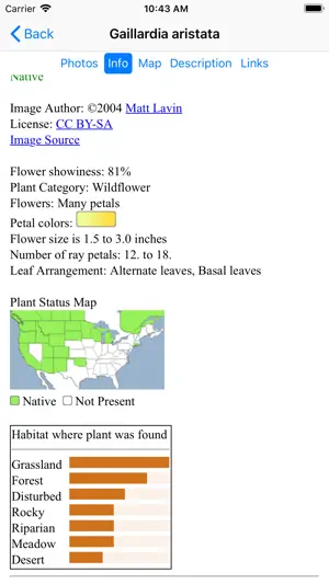 South Dakota Wildflower screenshot 4