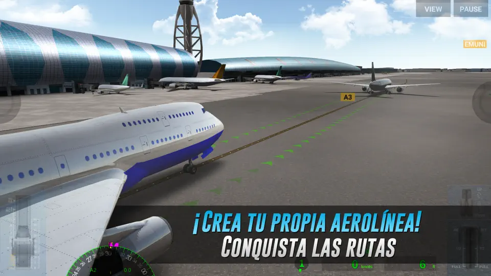 Captura de pantalla de Airline Commander: Vuelo 3D en iPhone 1