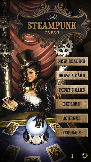 Steampunk Tarotのおすすめ画像1